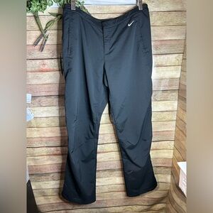 Nike Woven Track Pants Ripstop Nylon Swoosh Athletic Training Size Medium